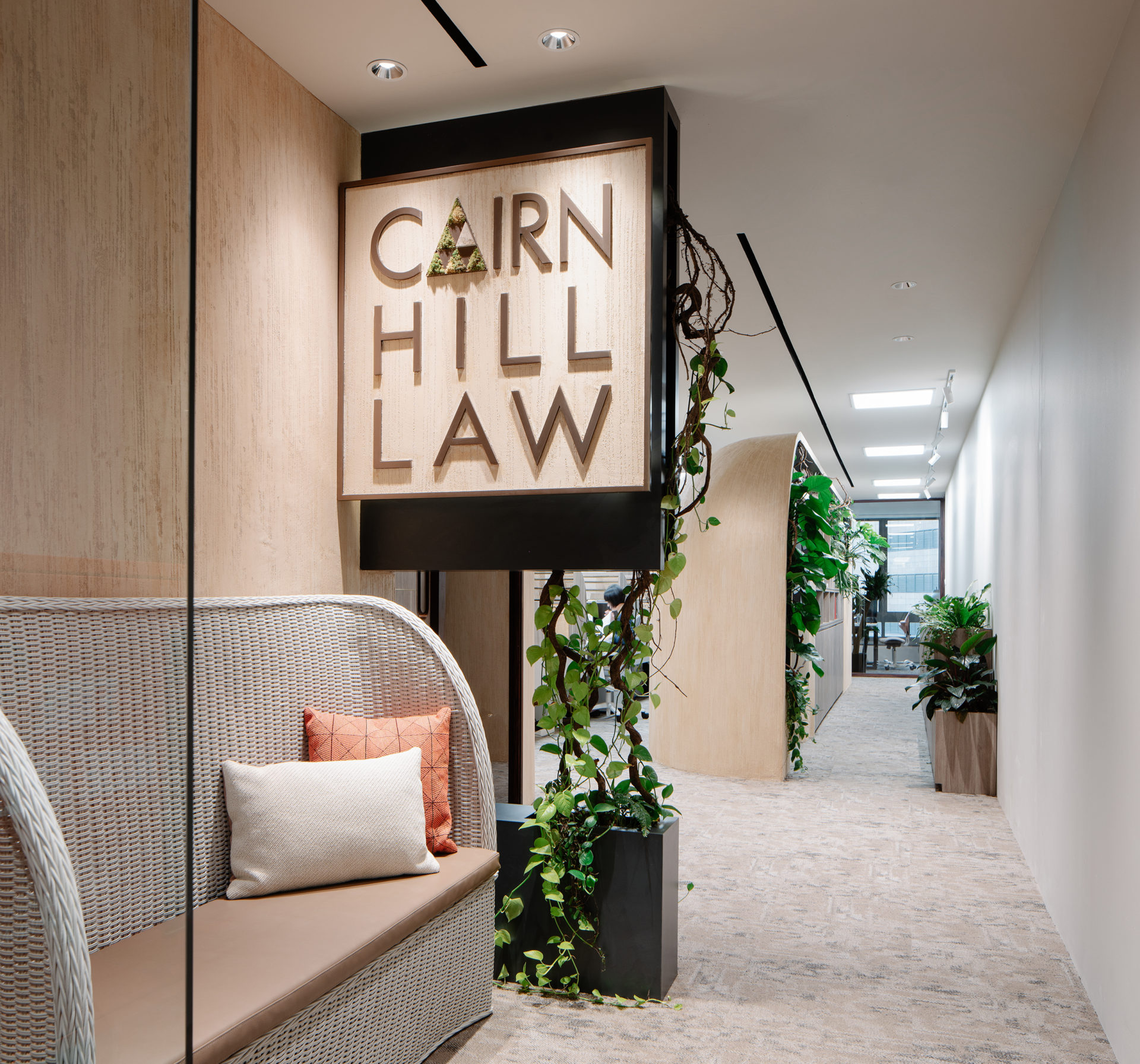 Plant logo in Cairnhill Law offices
